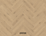 Parchet stratificat stejar, Herringbone 11x150x665 mm, Clasa Rustic, OYSTER