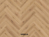 Parchet stratificat stejar, Herringbone 13x150x665 mm, Clasa Rustic, VANILLA