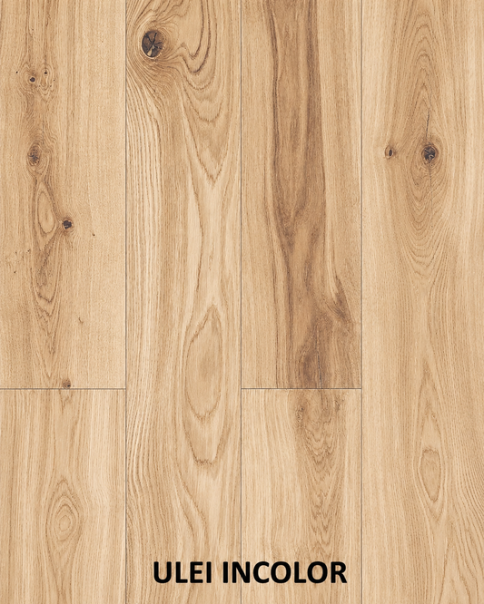 Parchet stratificat stejar, Mega Profi 15x180x2200 mm, Clasa Rustic, ULEI INCOLOR