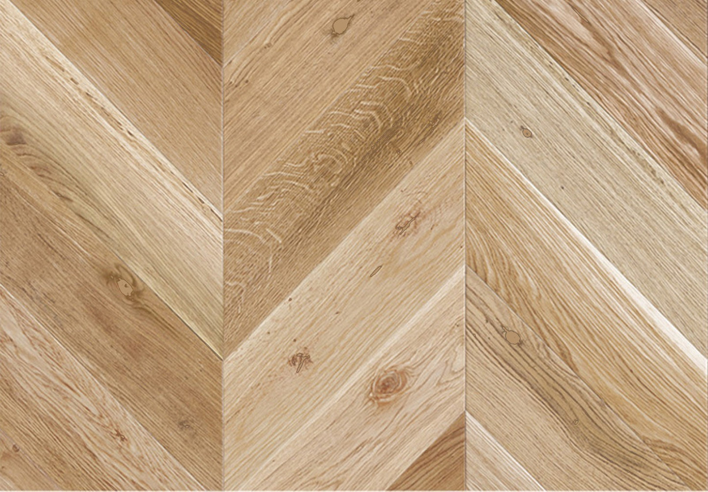 Parchet stratificat stejar, Chevron 12x100x600 mm, Clasa Rustic, ULEI INCOLOR