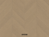 Parchet stratificat stejar, Chevron 12x100x600 mm, Clasa Select, OYSTER