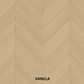 Parchet stratificat stejar, Chevron 12x100x600 mm, Clasa Select, VANILLA