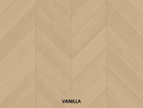 Parchet stratificat stejar, Chevron 12x100x600 mm, Clasa Select, VANILLA