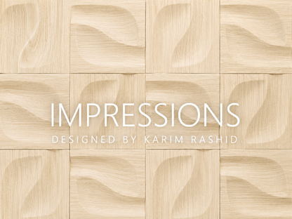 Panou decorativ 3D IMPRESSIONS de Karim Rashid