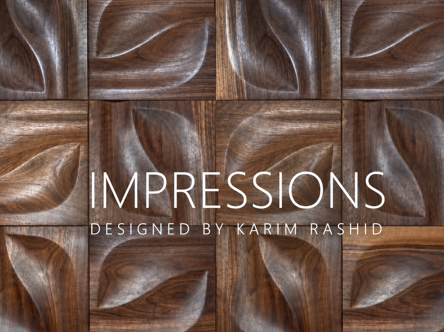 Panou decorativ 3D IMPRESSIONS de Karim Rashid