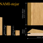 Panou decorativ MAPAO. Model NAMI