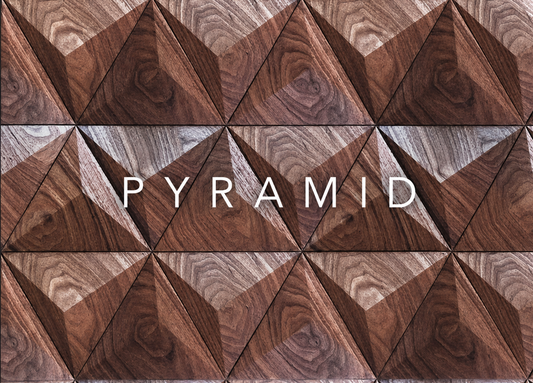 Panou decorativ 3D PYRAMID, Nuc American
