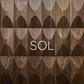 Panou decorativ 3D SOL, Nuc American