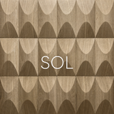 Panou decorativ 3D SOL, Stejar