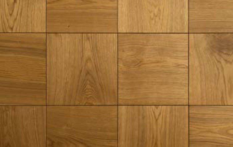 Panou decorativ 2D TRIANGLE, CARO, SQUARE, Stejar