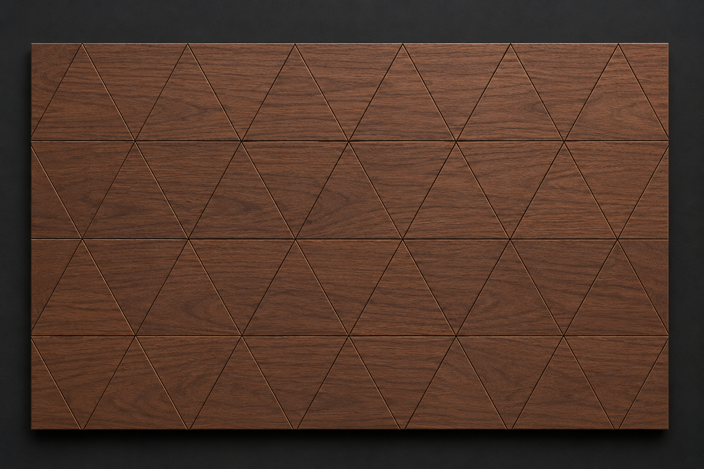Panou decorativ 2D TRIANGLE, CARO, SQUARE, Nuc American